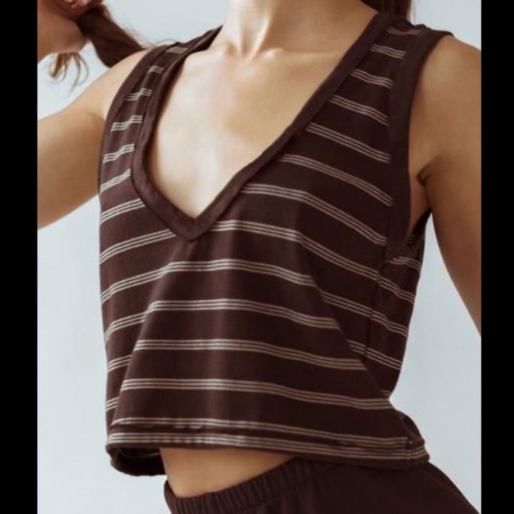 Joah Brown Deep V Tank